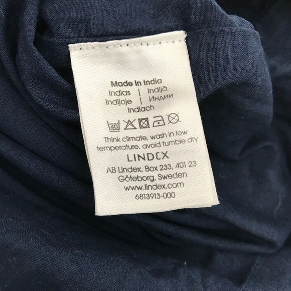 Holly and Whyte by Lindex Navy Paisley Skirt XS - Picture 7 of 8